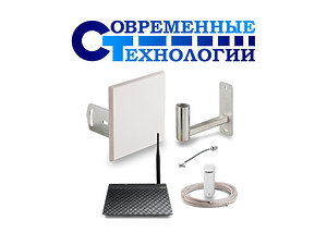 Комплект для интернета - антенна 3G-4G, роутер, модем